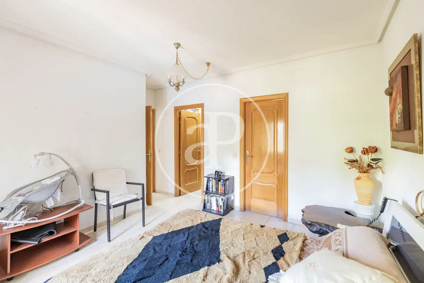 Bedroom of Houses for sale in Las Rozas de Madrid  with Air Conditioner, Heating and Private garden