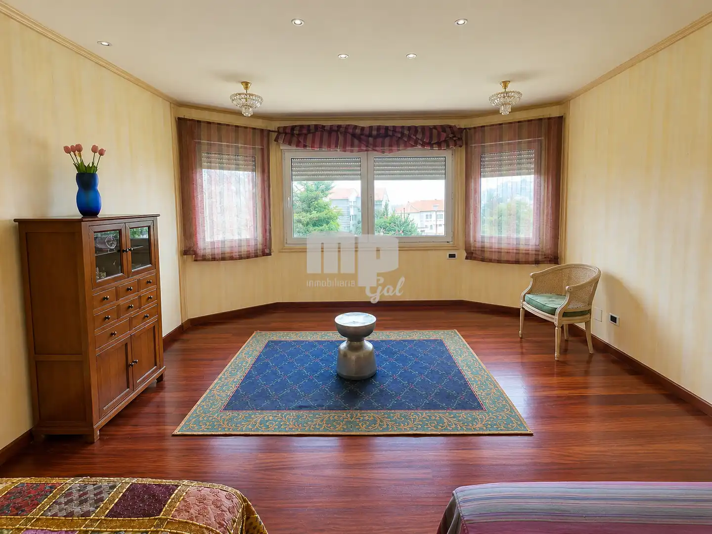 Living room of Houses for sale in Vigo   with Heating, Private garden and Terrace
