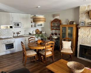 Dining room of Single-family semi-detached to rent in Piedrahíta  with Heating, Parquet flooring and Furnished