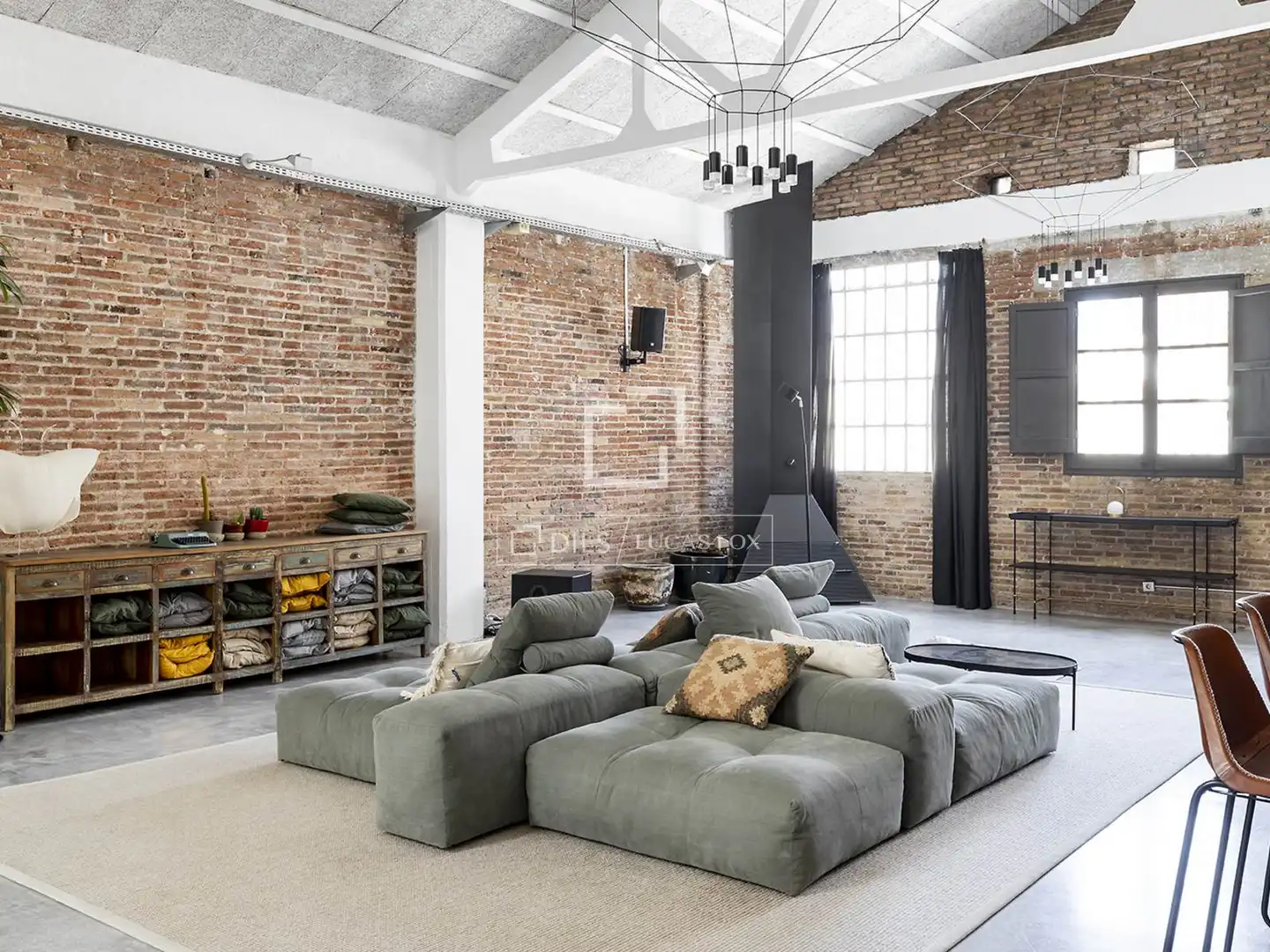 Living room of Flat for rent in Sant Martí
