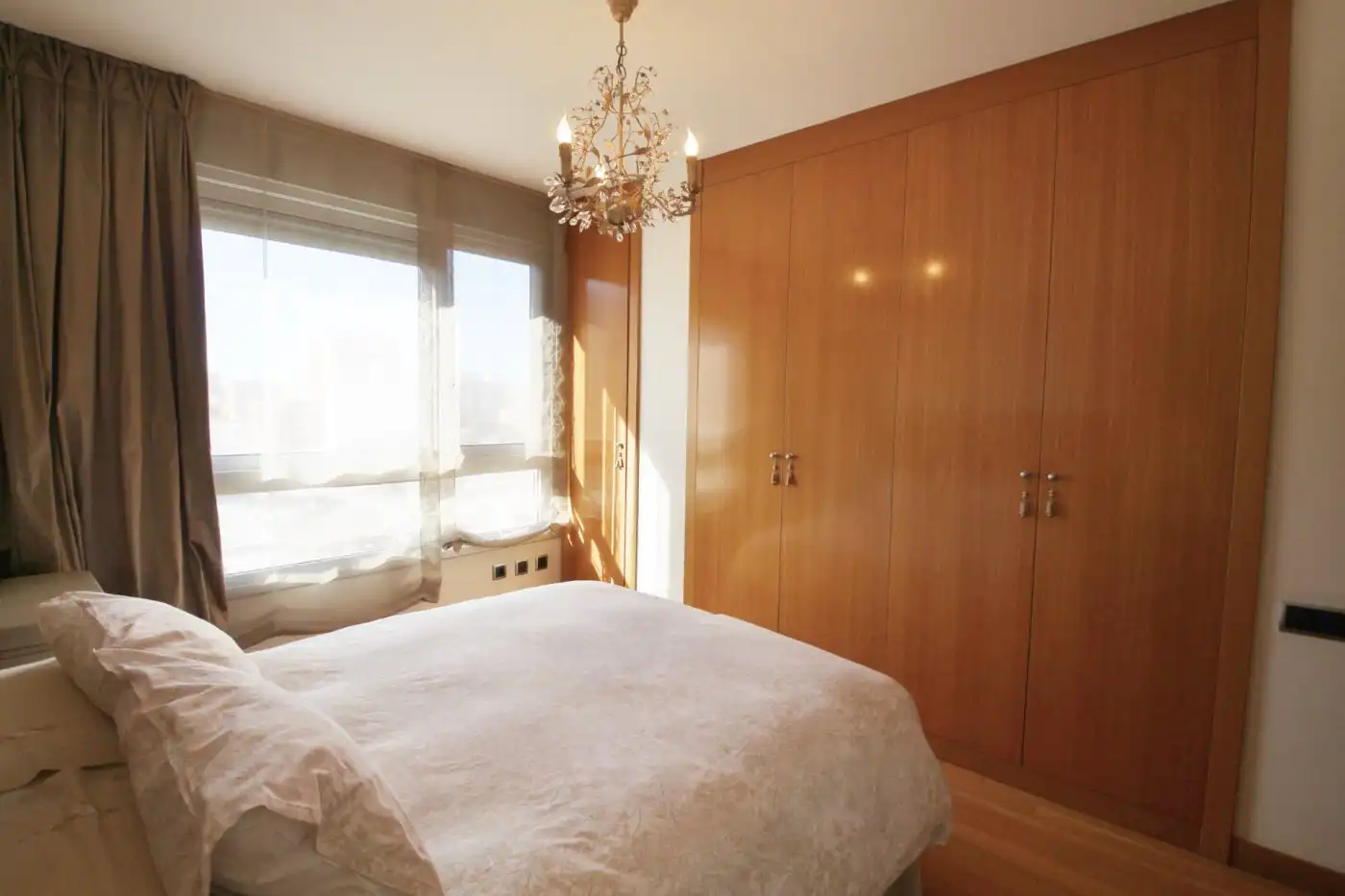 Schlafzimmer von Wohnung zum Verkauf in Alicante / Alacant mit Klimaanlage, Terrasse und Möbliert