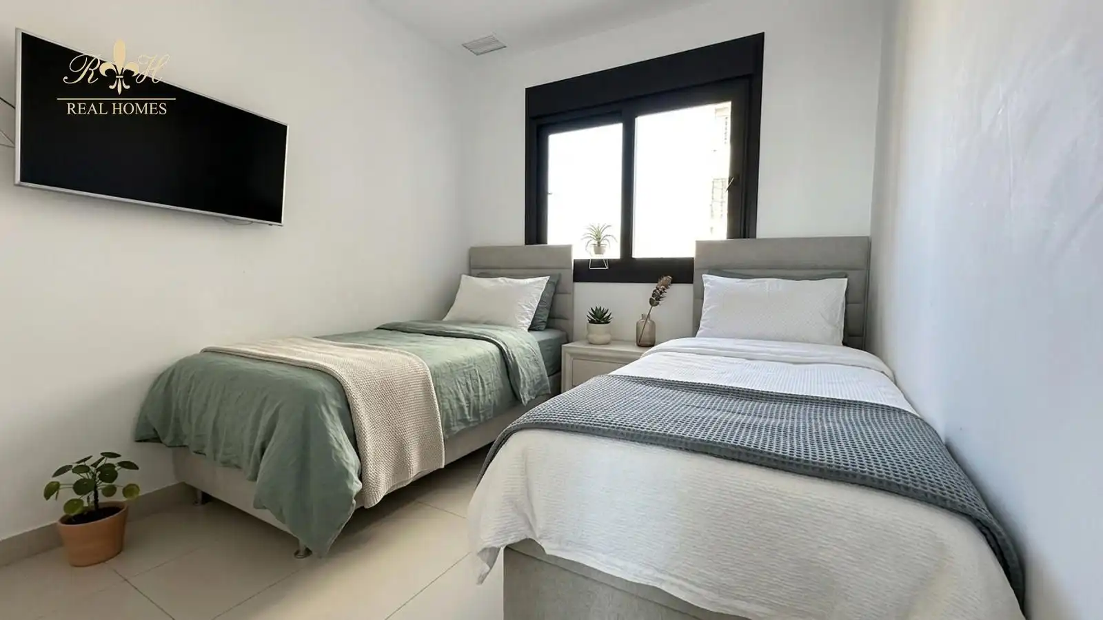 Bedroom of Flat for rent in Benidorm  with Air Conditioner, Heating and Terrace