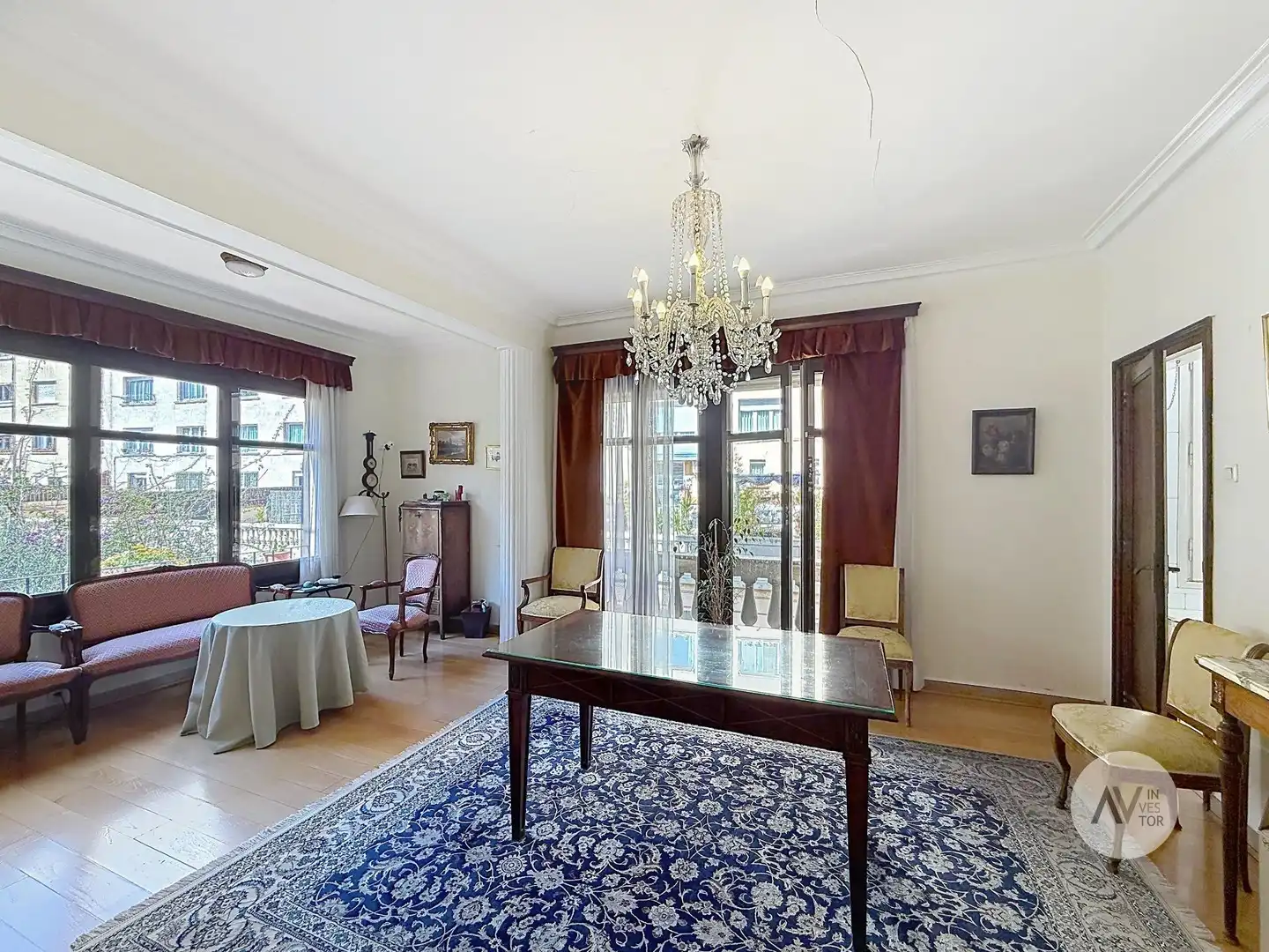 Dining room of Flat for sale in  Barcelona Capital  with Terrace and Balcony