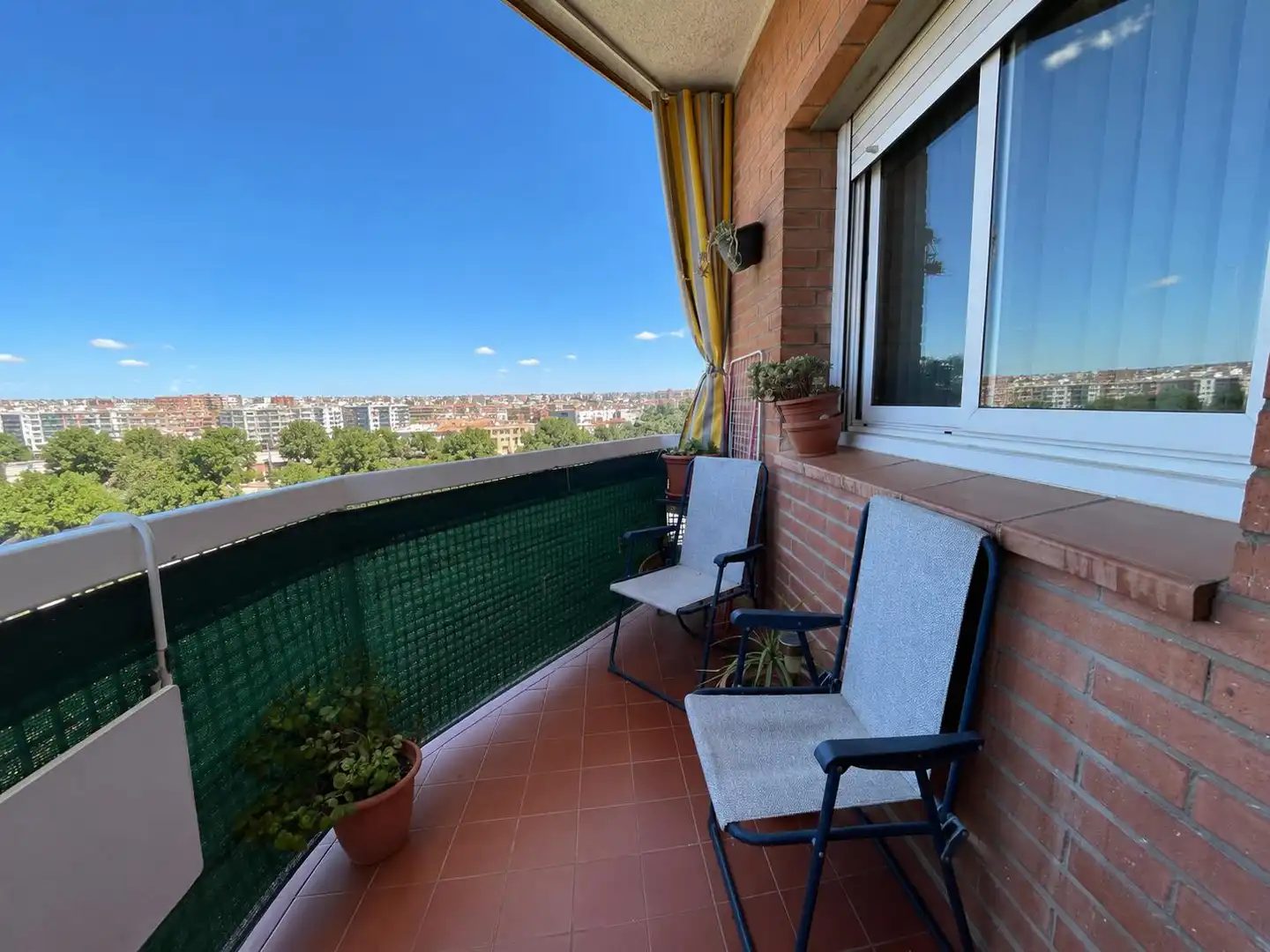 Balcony of Flat for sale in Badalona  with Air Conditioner, Heating and Balcony