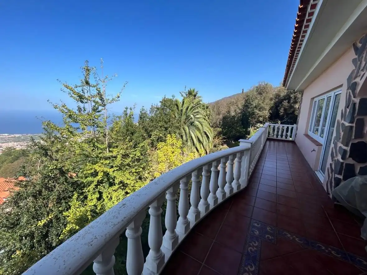 Exterior view of Houses for sale in La Orotava  with Terrace and Sauna