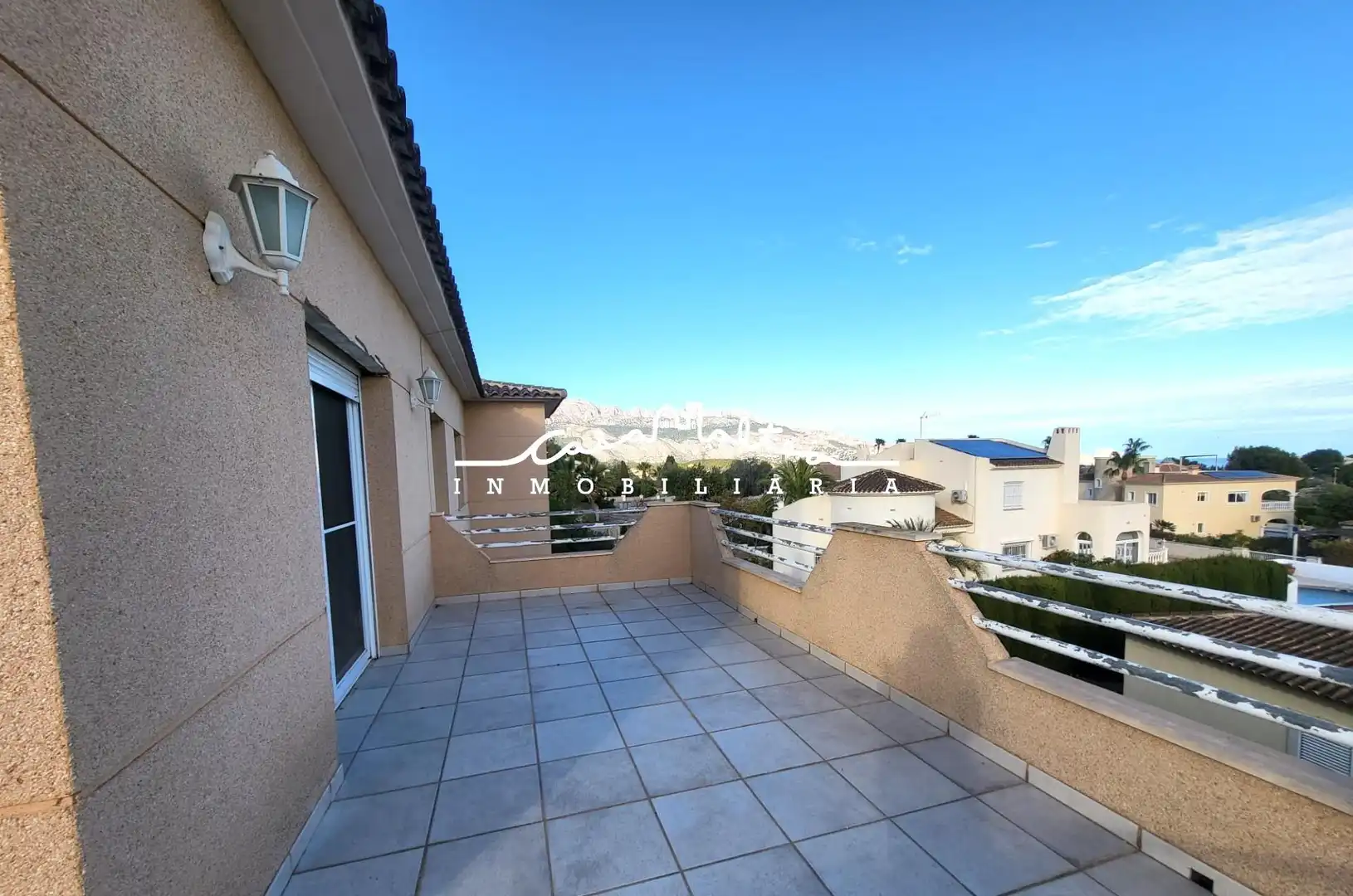 Terrace of Houses for sale in L'Alfàs del Pi  with Private garden, Terrace and Swimming Pool