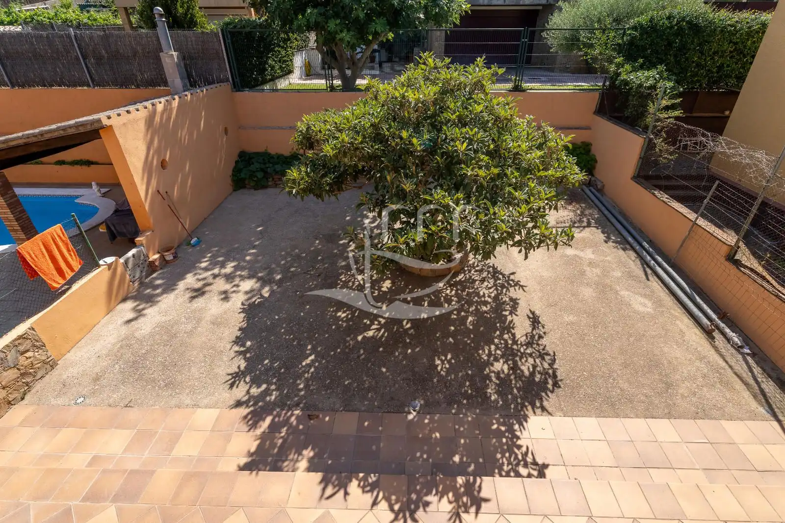 Jardín de Casa adosada en venta en Mont-ras con Calefacción, Jardín privado y Terraza