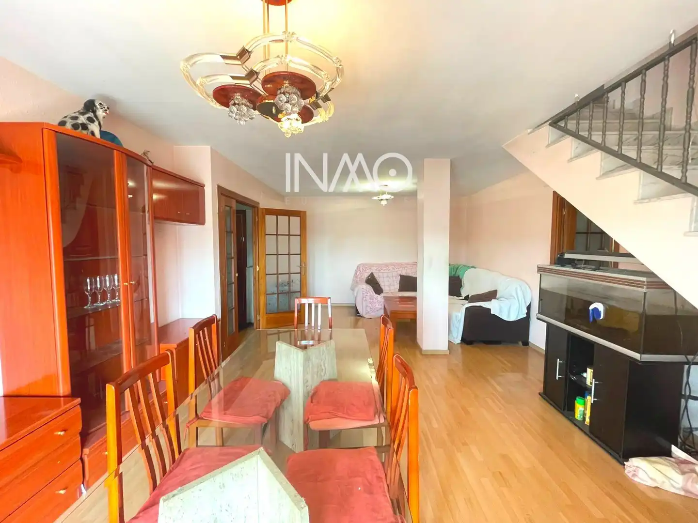 Wohnzimmer von Maisonette zum Verkauf in Rubí mit Klimaanlage, Heizung und Terrasse
