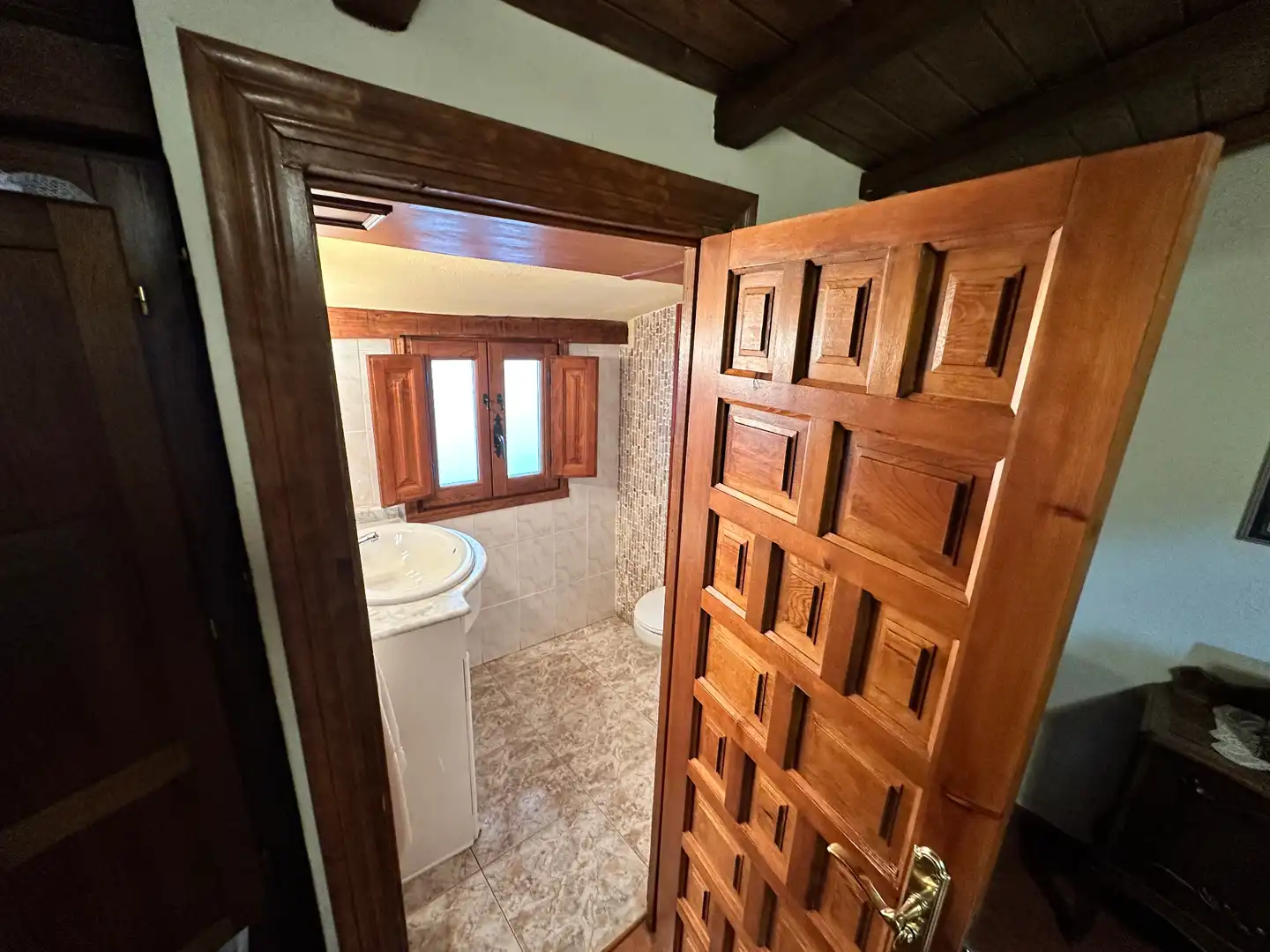 Baño de Casa o chalet en venta en Sequeros con Calefacción, Terraza y Horno