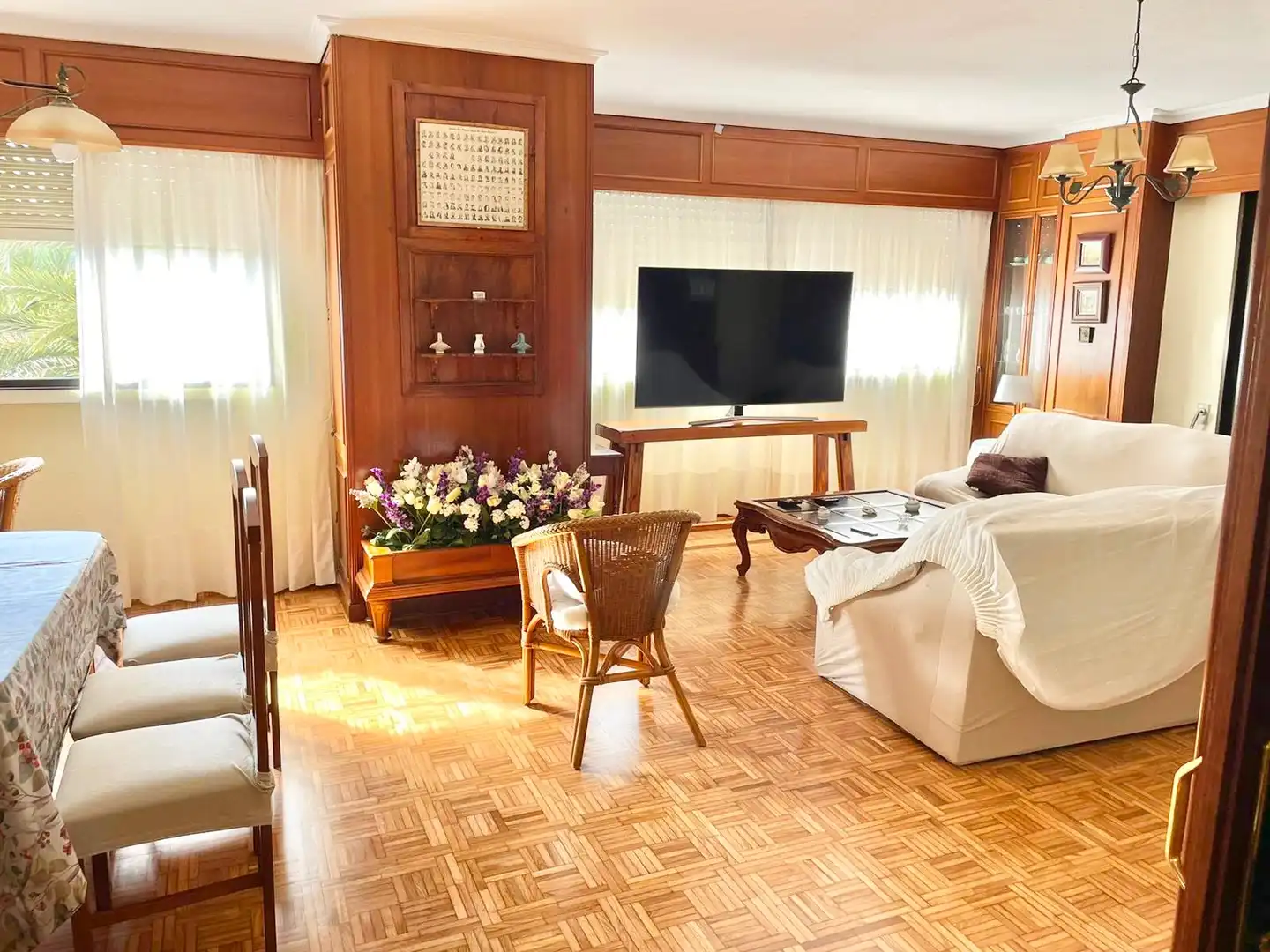 Living room of Apartments for rent in Cartagena  with Air Conditioner, Furnished and Washing machine