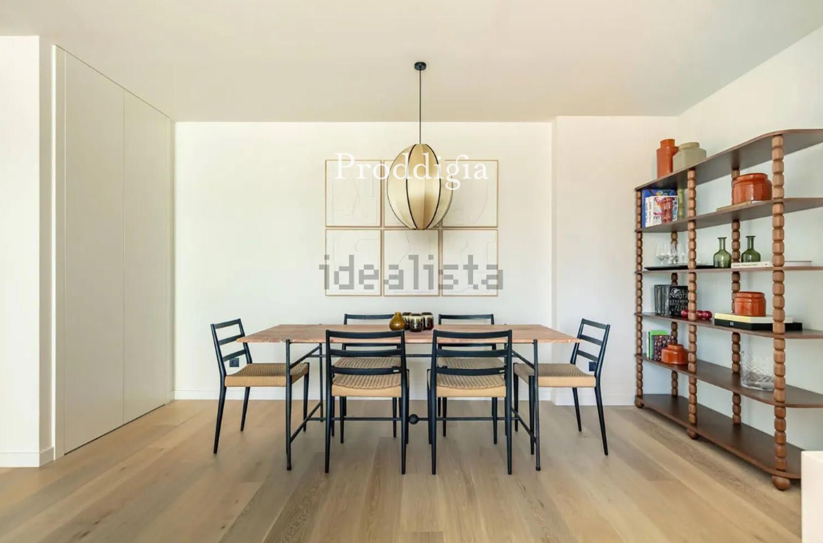 Dining room of Flat for sale in  Barcelona Capital  with Air Conditioner, Terrace and Storage room