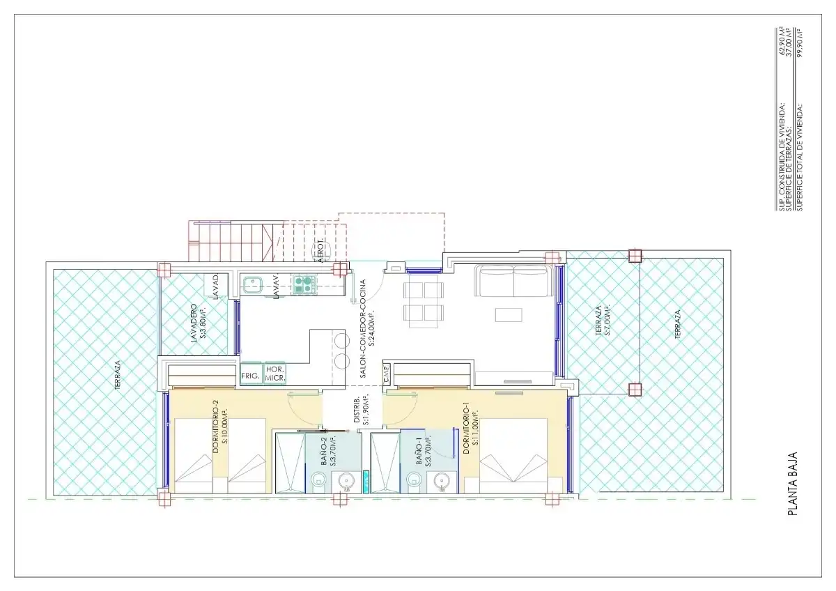 Bungalow con piscina in vendita a Los Balcones - Los Altos, imagen 33