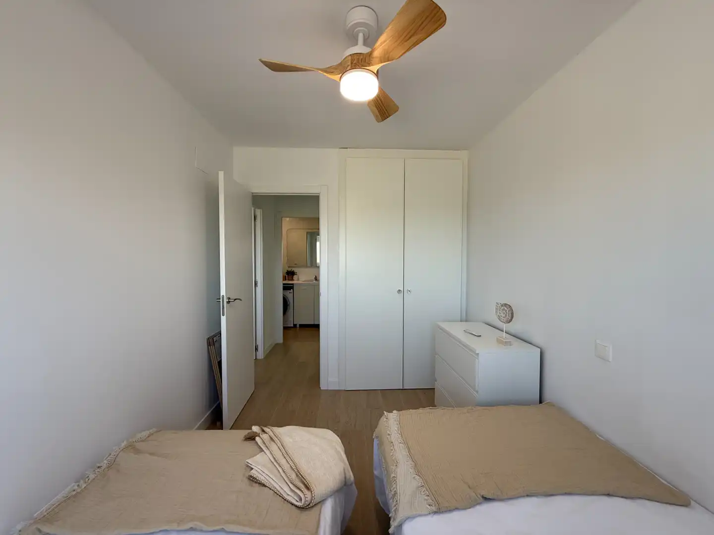 Dormitori de Apartament de lloguer en Almenara amb Aire condicionat, Calefacció i Terrassa