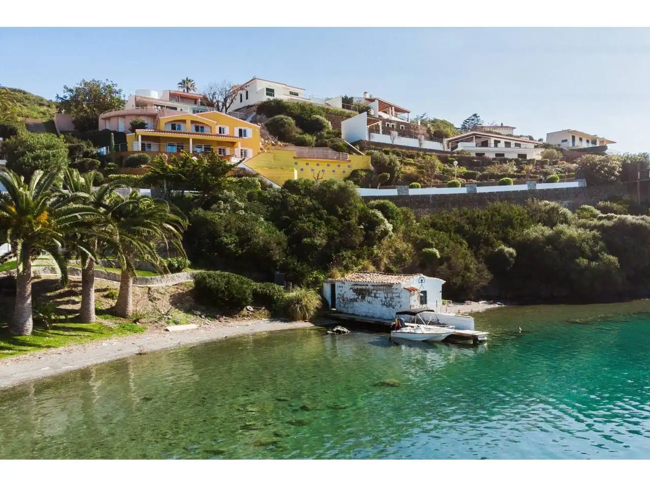 Villa con piscina in vendita a Cala Llonga - Sa Mesquida