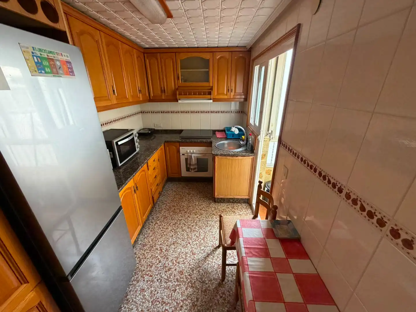 Kitchen of Flat for rent in San Vicente del Raspeig / Sant Vicent del Raspeig  with Furnished, Oven and Washing machine