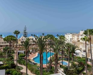 Exterior view of Duplex for sale in Marbella  with Air Conditioner, Terrace and Storage room