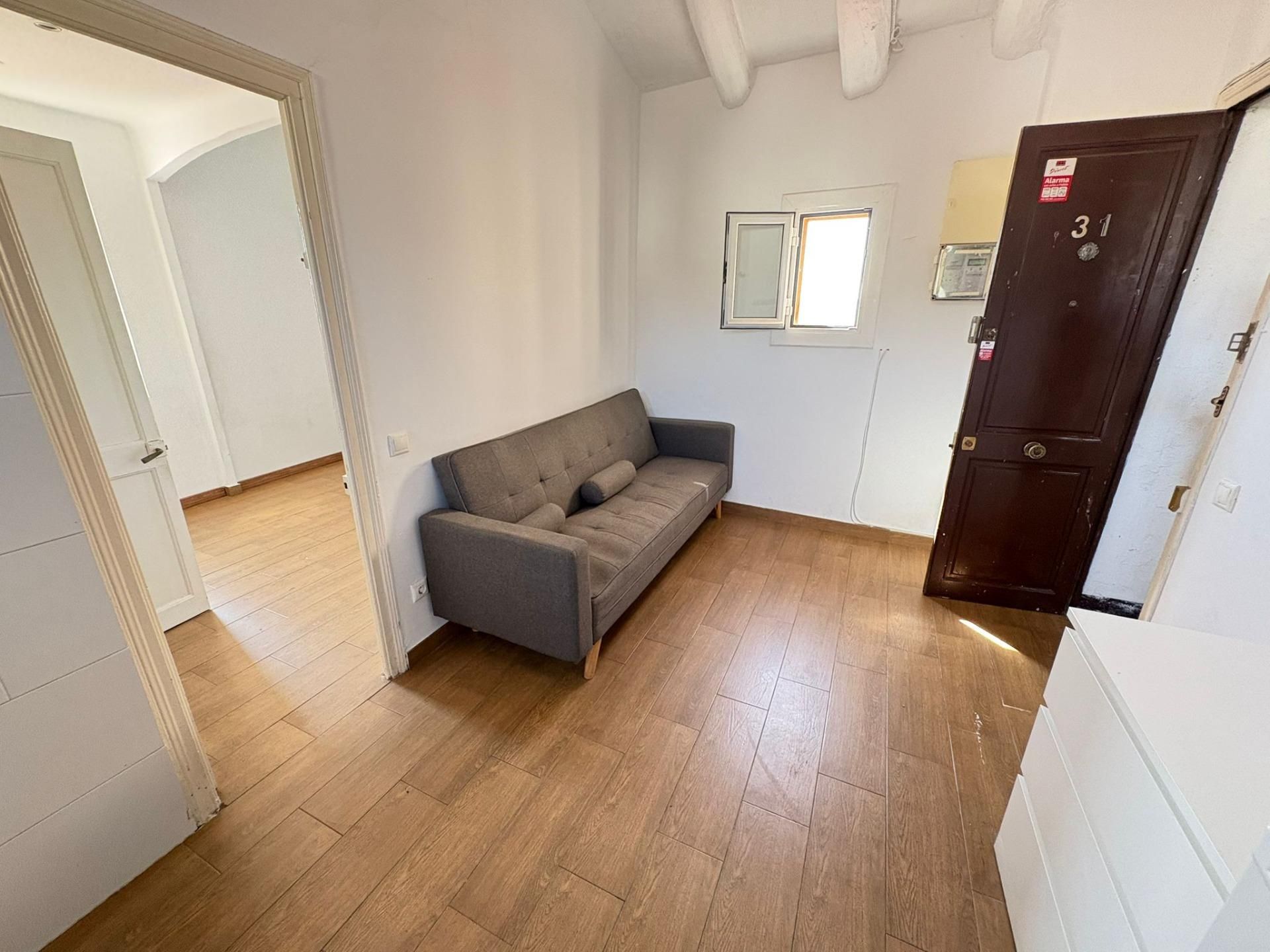 Sala d'estar de Pis en venda en  Barcelona Capital