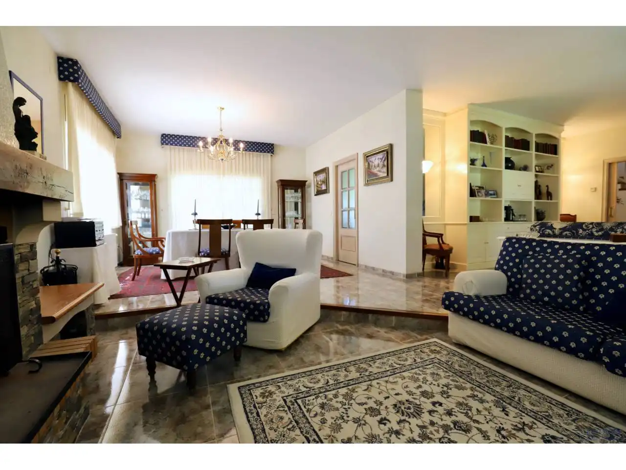 Living room of Houses for sale in Caldes de Malavella  with Heating, Private garden and Terrace