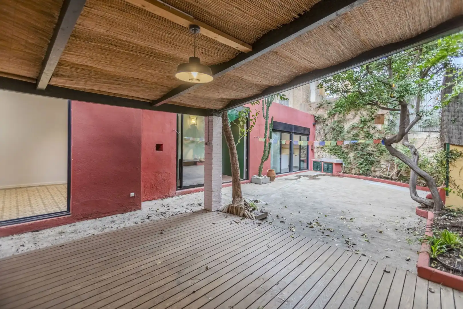 Terraza de Casa adosada en venta en Barcelona con Parquet y Terraza
