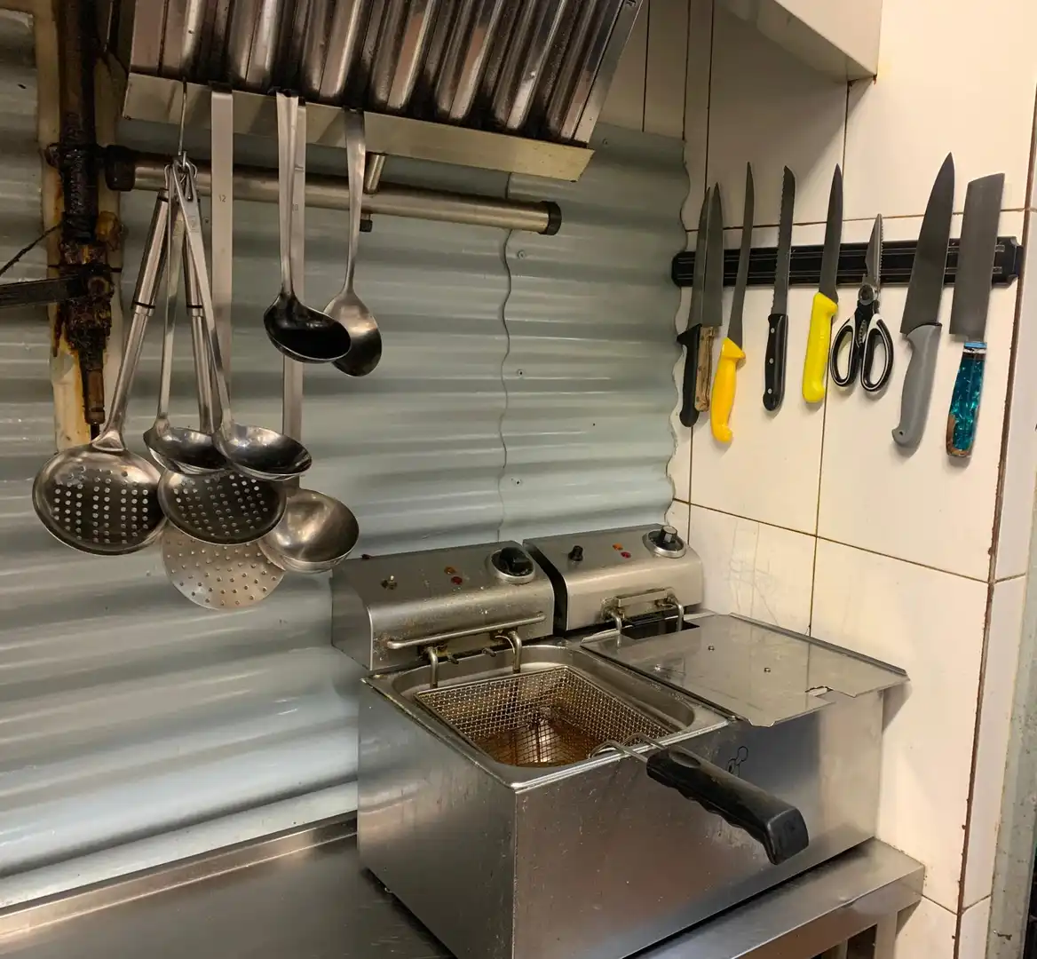 Cocina de Local en traspaso en Madrid con Aire acondicionado, Calefacción y Amueblado
