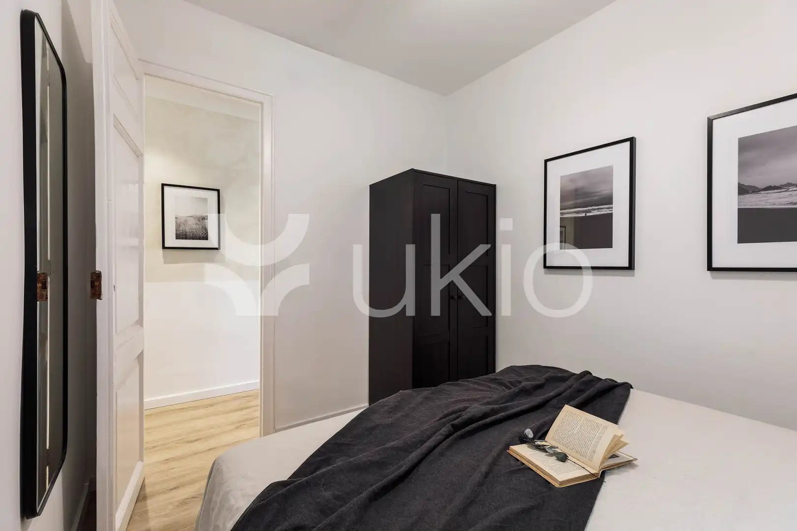 Habitación de Apartamento de alquiler en Barcelona con Aire acondicionado, Amueblado y Horno