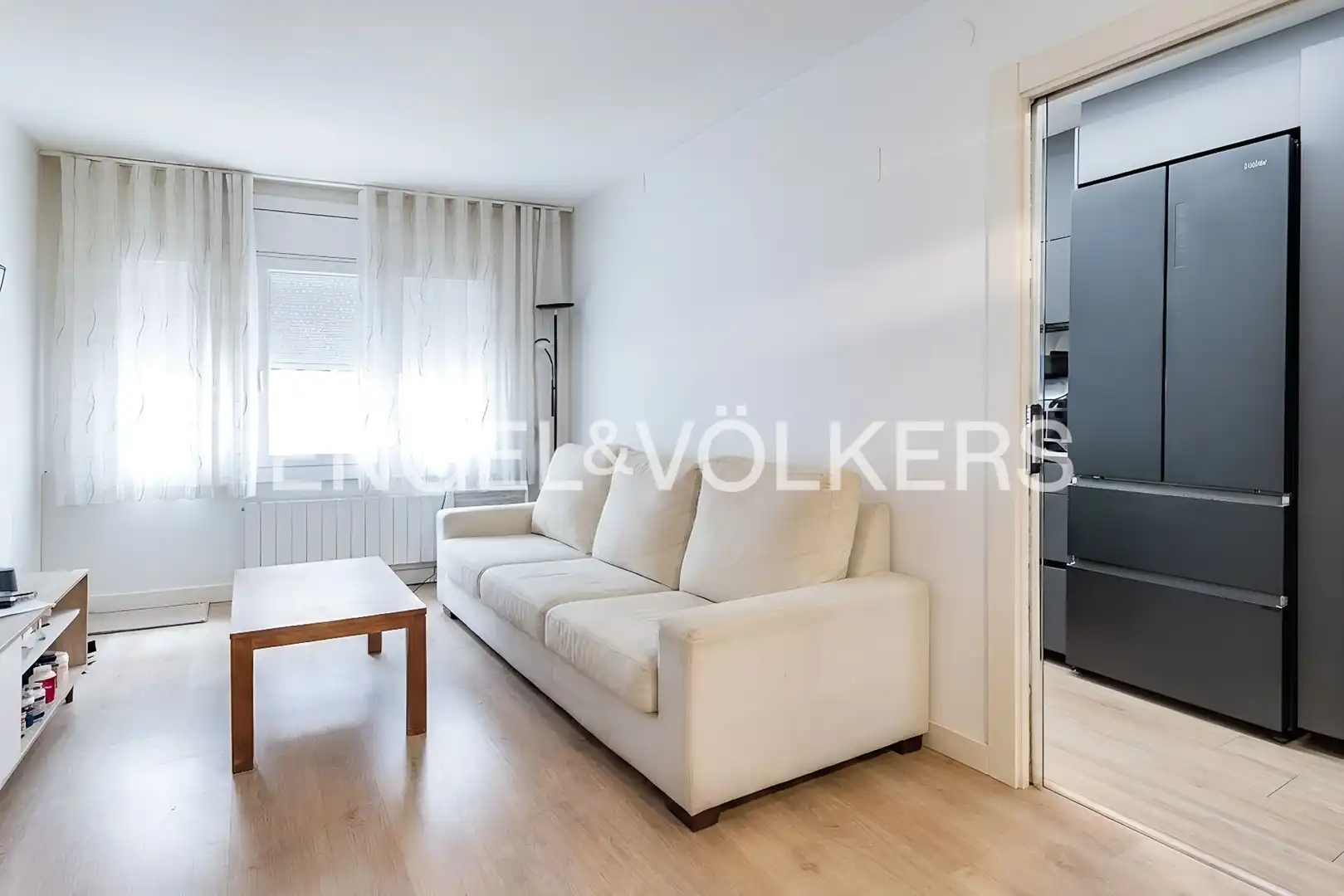 Sala de estar de Piso en venta en Arenys de Mar con Aire acondicionado, Calefacción y Parquet