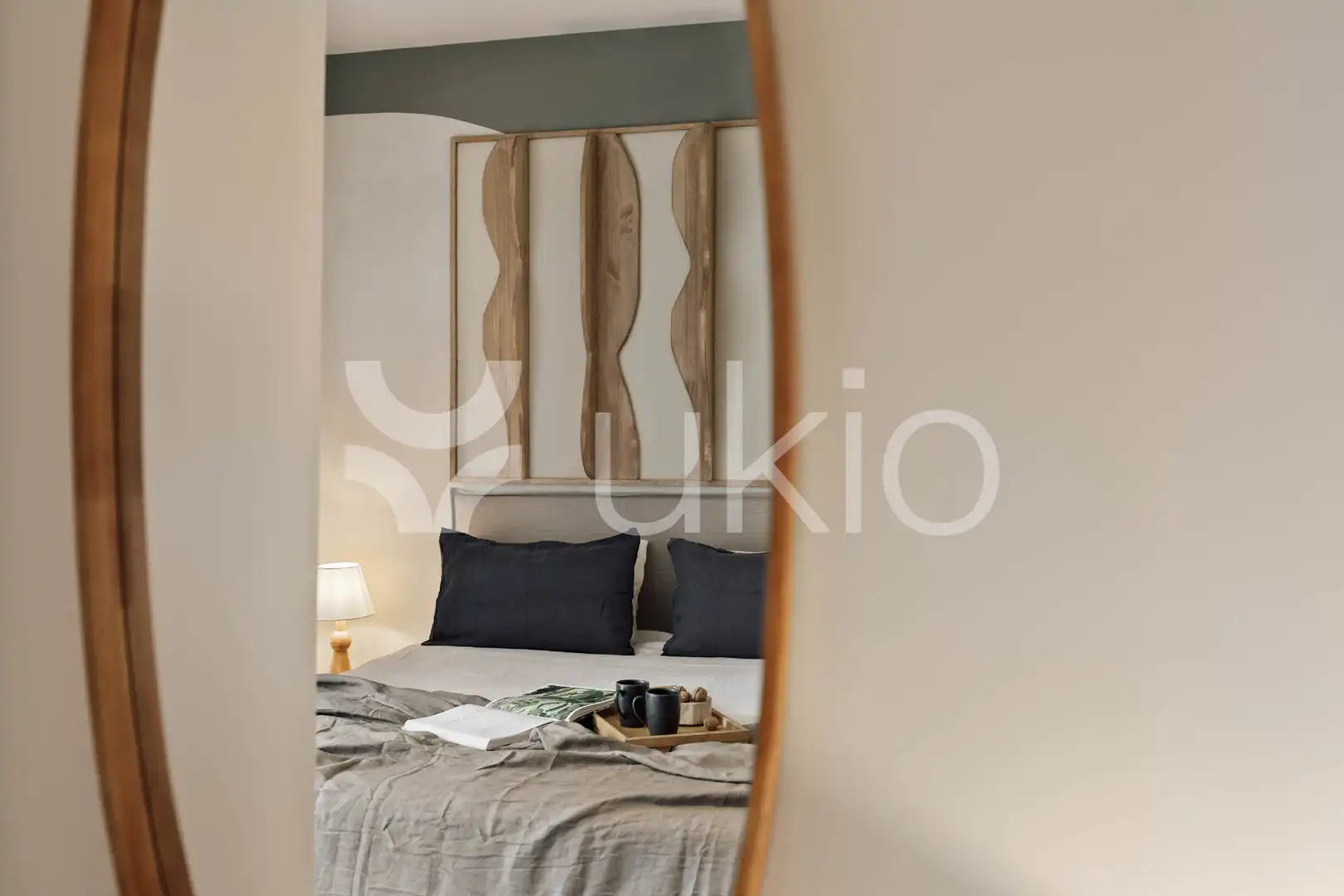 Schlafzimmer von Wohnung zur Miete in Barcelona mit Klimaanlage, Heizung und Möbliert