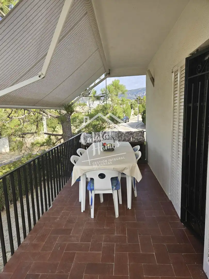 Terrasse von Haus oder Chalet zum Verkauf in L'Ametlla de Mar  mit Privatgarten, Terrasse und Waschmaschine