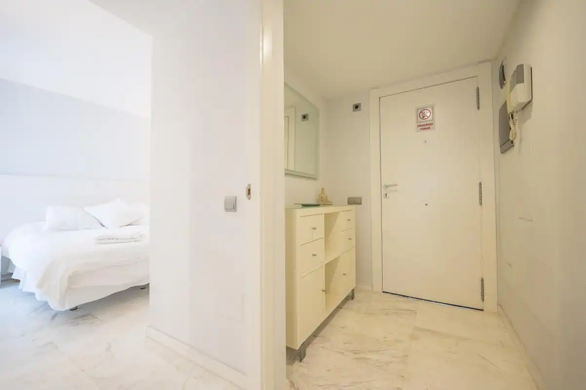 Bedroom of Flat for rent in Eivissa  with Air Conditioner, Heating and Swimming Pool