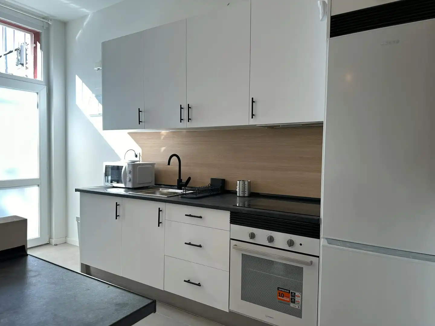 Küche von Wohnung zur Miete in Madrid mit Heizung, Möbliert und Waschmaschine