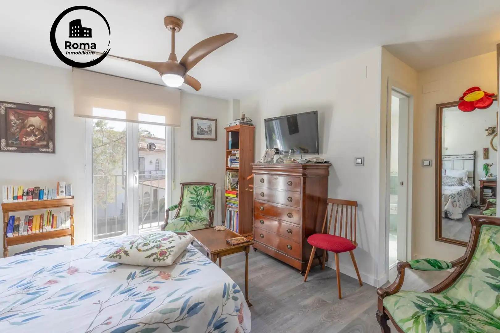 Habitación de Casa o chalet en venta en Albolote con Aire acondicionado, Calefacción y Jardín privado