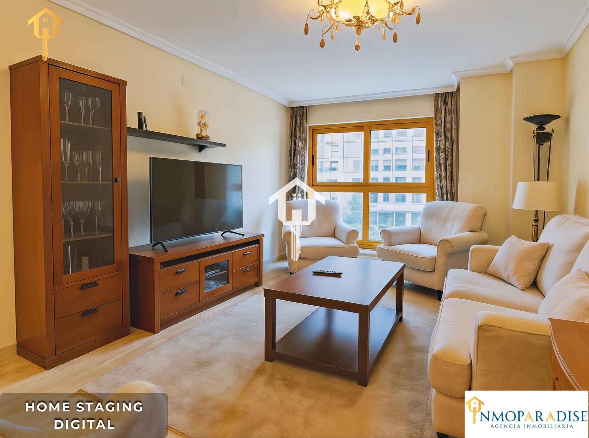 Sala d'estar de Pis en venda en Alicante / Alacant amb Aire condicionat