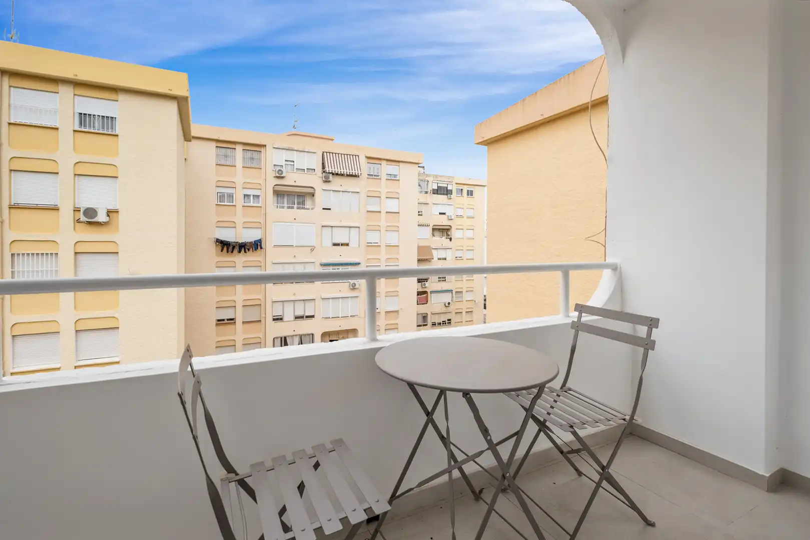 Terraza de Apartamento en venta en Estepona con Aire acondicionado, Terraza y Amueblado