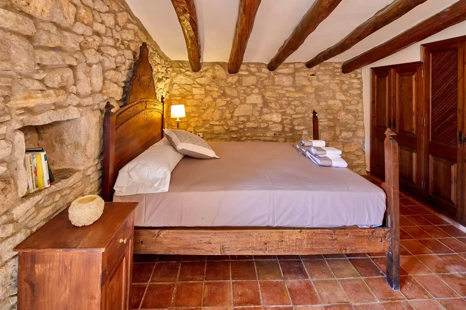 Habitación de Casa o chalet de alquiler en Madremanya con Aire acondicionado, Jardín privado y Terraza