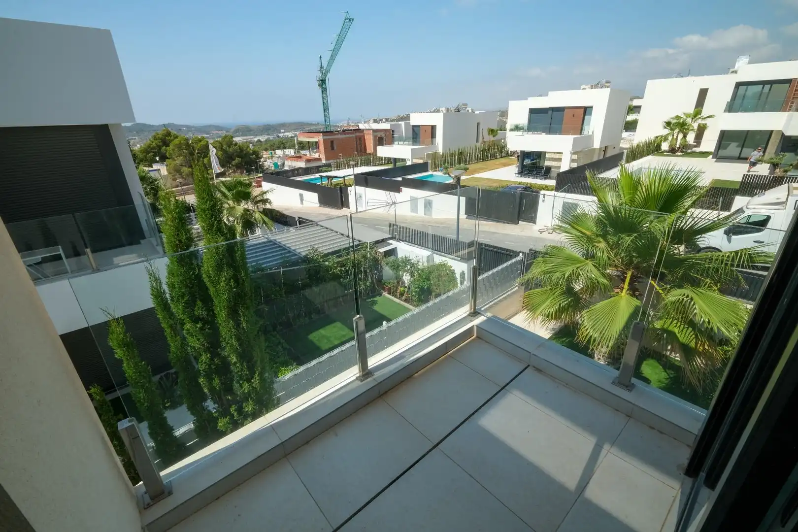 Terraza de Casa o chalet de alquiler en Finestrat con Aire acondicionado, Calefacción y Jardín privado