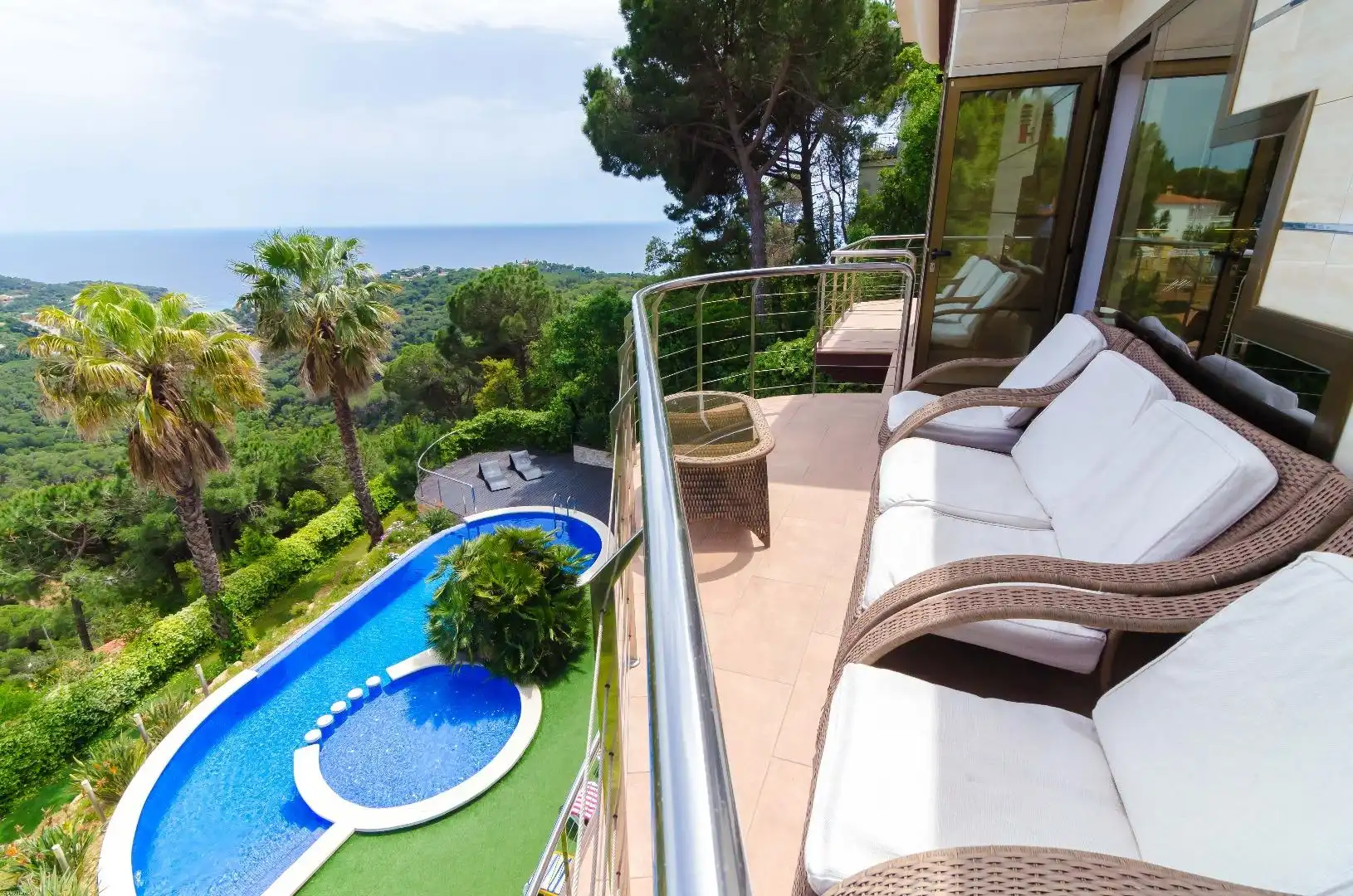 Jardín de Casa o chalet en venta en Lloret de Mar con Calefacción y Piscina