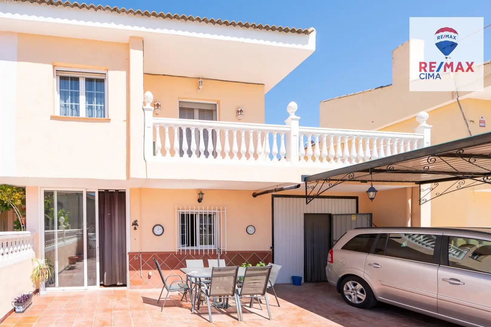 Vista exterior de Casa adosada en venta en Cuevas del Campo con Aire acondicionado, Calefacción y Terraza