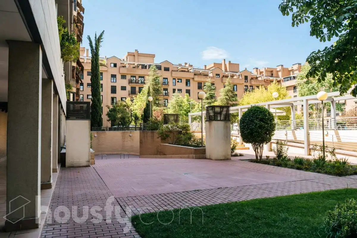 Exterior view of Flat for rent in Madrid  with Air Conditioner, Heating and Parquet flooring