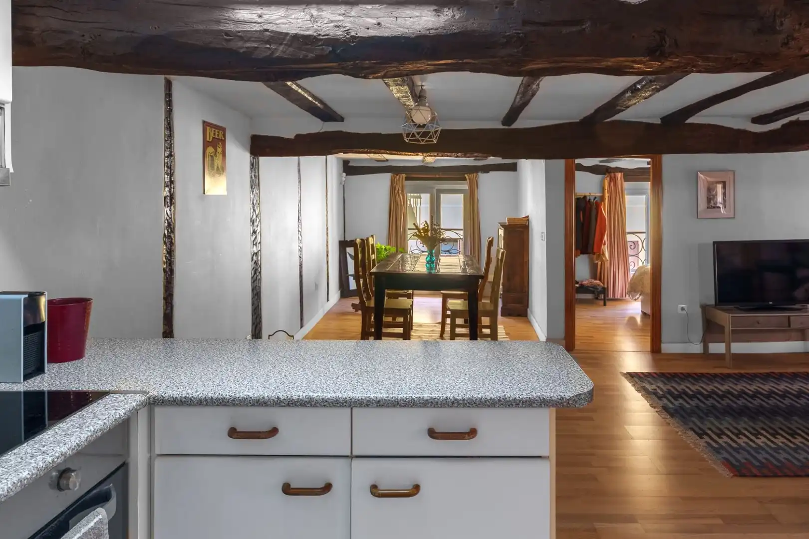 Kitchen of Flat for sale in Tolosa  with Storage room and Furnished