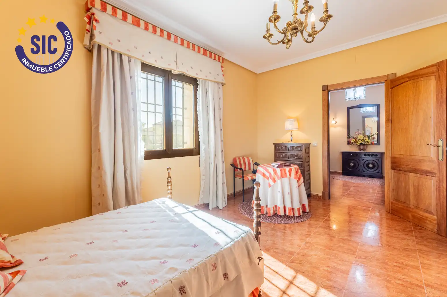 Habitación de Casa o chalet en venta en Hontecillas con Calefacción, Terraza y Amueblado