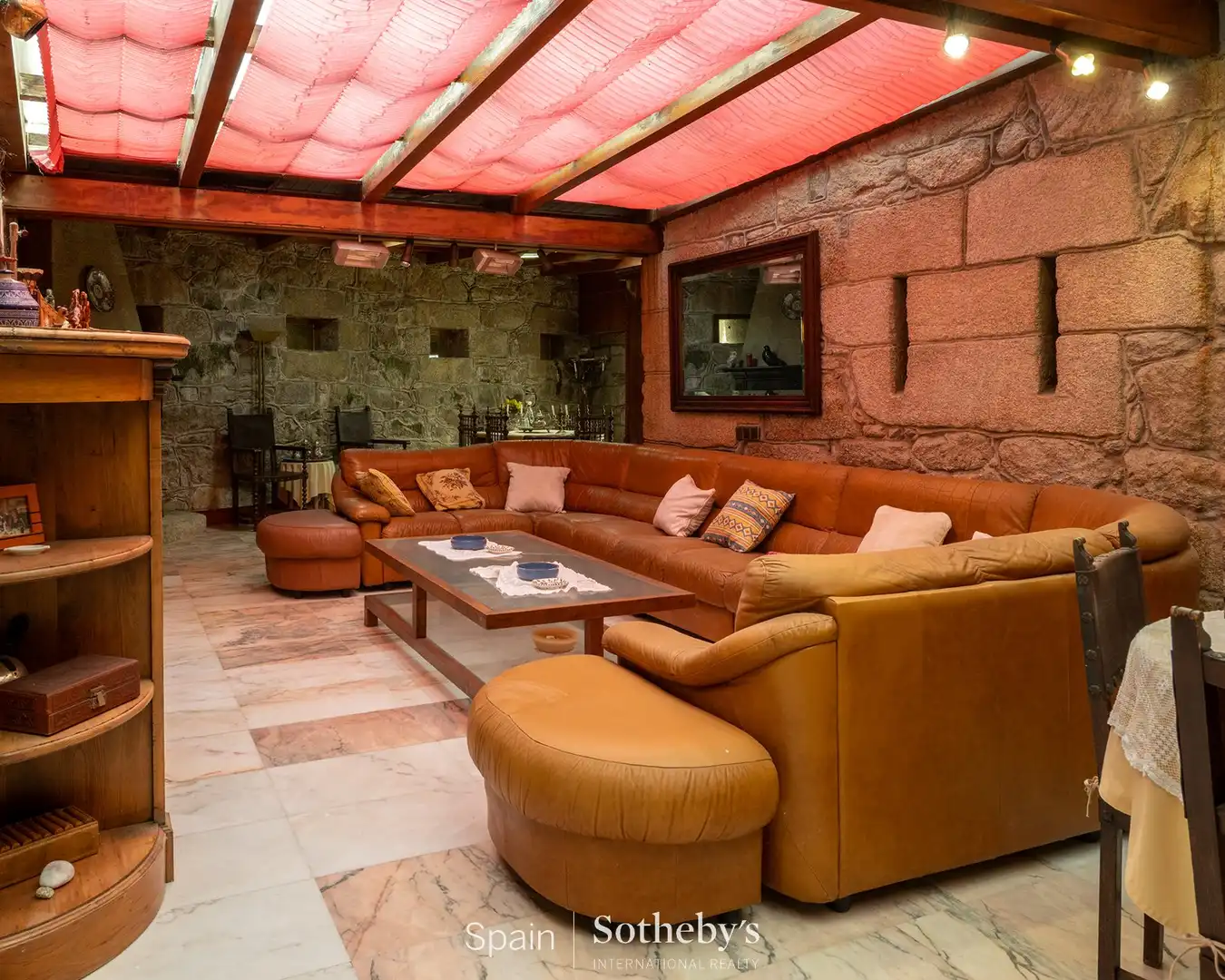 Sala de estar de Finca rústica en venta en Cee con Jardín privado, Terraza y Trastero