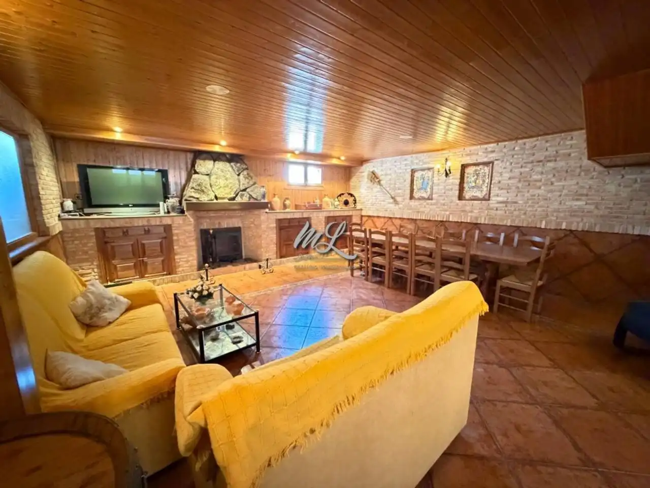 Sala d'estar de Casa o xalet en venda en Nambroca amb Aire condicionat, Calefacció i Terrassa