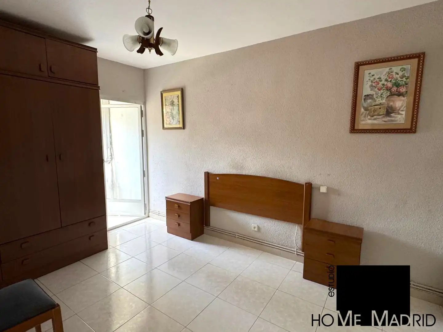 Bedroom of Flat for sale in Madrid  with Heating and Terrace
