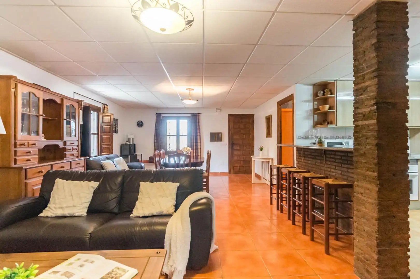 Sala de estar de Finca rústica en venta en Fortuna con Calefacción, Jardín privado y Terraza