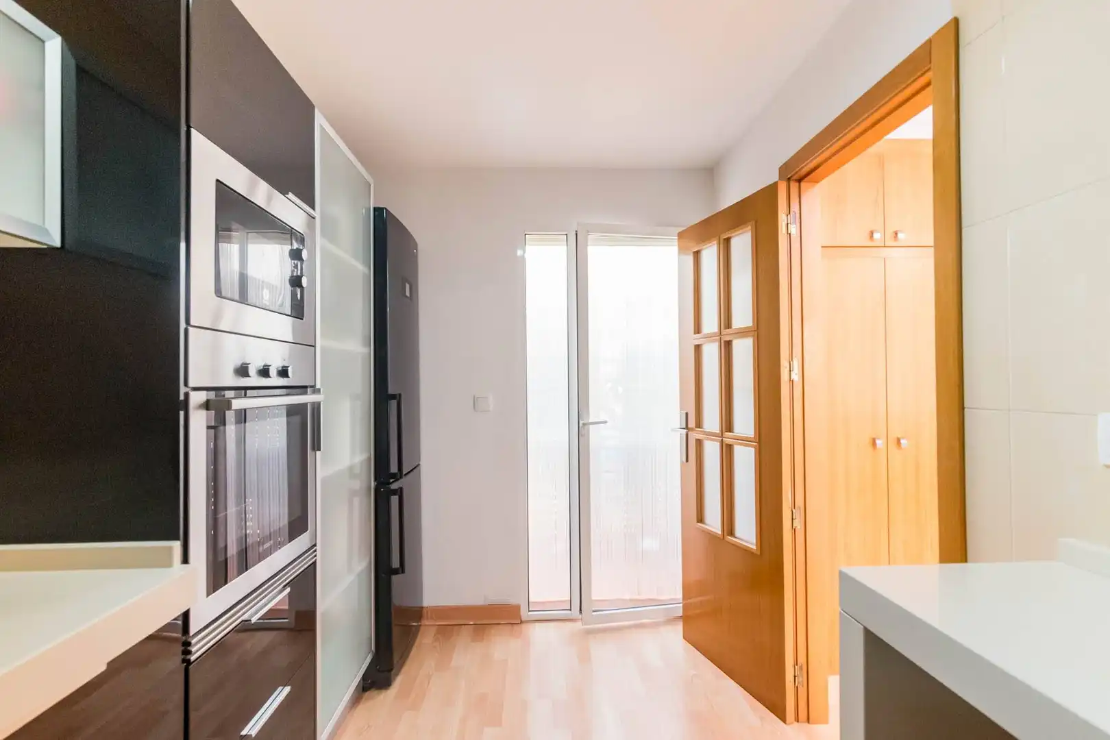 Cuina de Dúplex en venda en Murcia amb Aire condicionat, Calefacció i Jardí privat