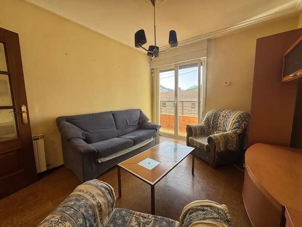 Living room of Flat for sale in Legazpi  with Heating and Balcony