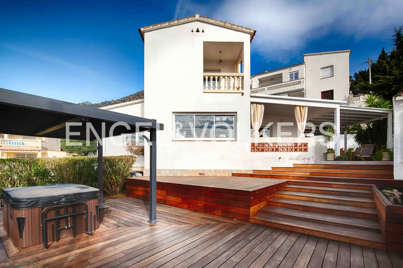 Terrassa de Casa o xalet en venda en Roses amb Calefacció, Jardí privat i Terrassa
