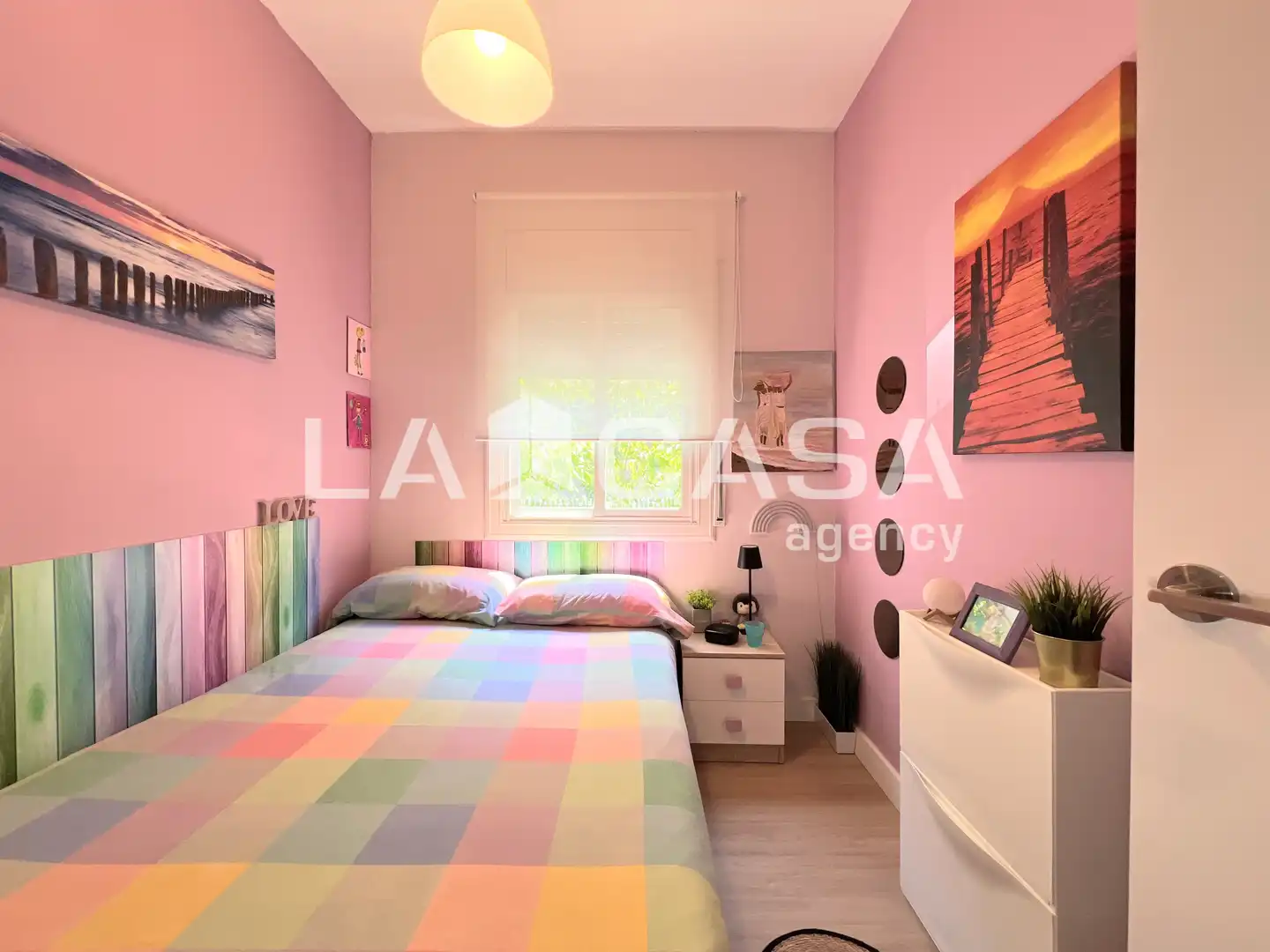 Schlafzimmer von Wohnung zum Verkauf in Badalona mit Balkon