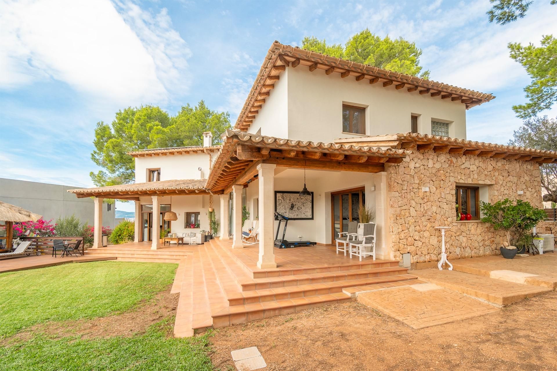 Exterior view of House or chalet for sale in Marratxí  with Air Conditioner, Heating and Private garden