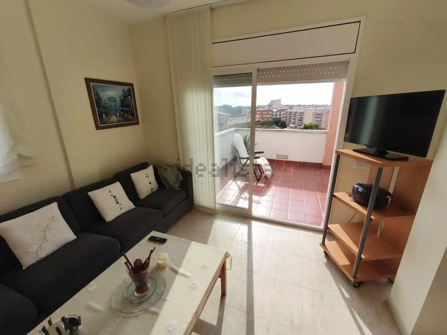 Balcony of Duplexes for rent in Torredembarra  with Air Conditioner, Heating and Furnished